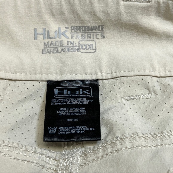 Huk Fishing Angler Outdoor Next Level Performance Series Shorts XXXL - Picture 6 of 9